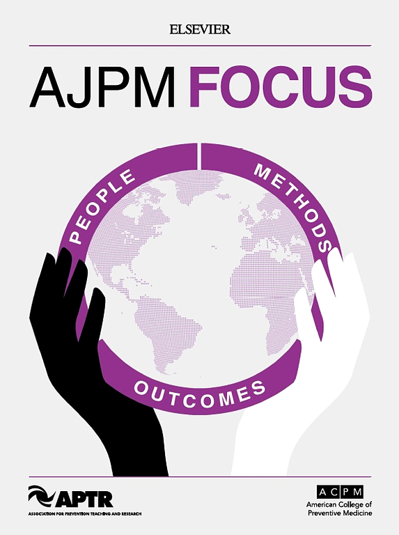 Go to journal home page - AJPM Focus